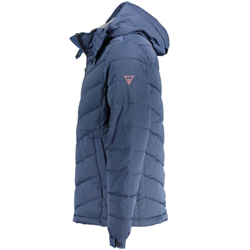 Fashion, accesorii si bijuterii - Barbati - Imbracaminte - Jachete si geci barbati - Geaca barbateasca Guess M0BL50WD990 2XL INTL Albastru - Infinity.ro