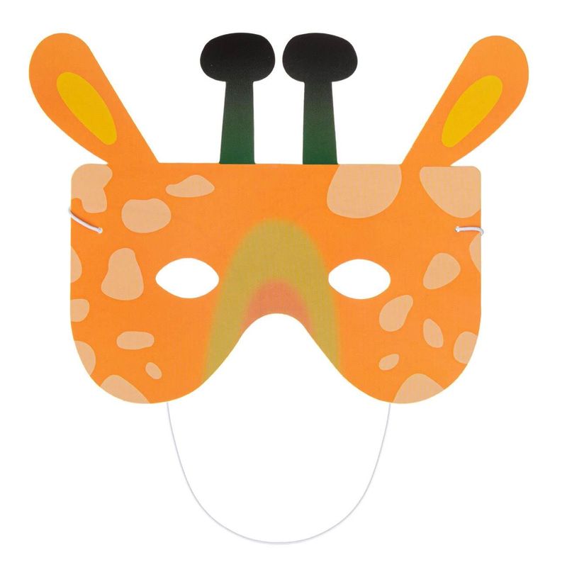 Jucarii, Copii si Bebe - Jucarii si jocuri - Jucarii de rol - Masti si costume copii - Masti Party Animale, Set 8 Bucati, Multicolor, Hartie, cu Banda Elastica - Infinity.ro