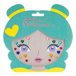 Carti si Birotica - Papetarie - Hartie si topuri - Autocolant - Strasuri Autocolante Fata, Multicolor, Inimi - Infinity.ro