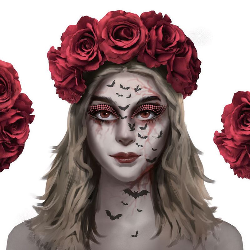 Carti si Birotica - Papetarie - Hartie si topuri - Autocolant - Autocolante Strass si Lilieci pentru Fata, Multicolor - Infinity.ro