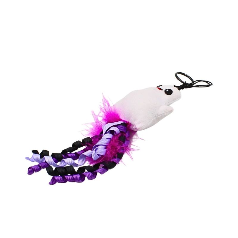 Petshop - Accesorii petshop - Jucarii animale - Jucarii interactive animale - Jucarie pentru pisici, Halloween, model fantoma, cats colection - Infinity.ro