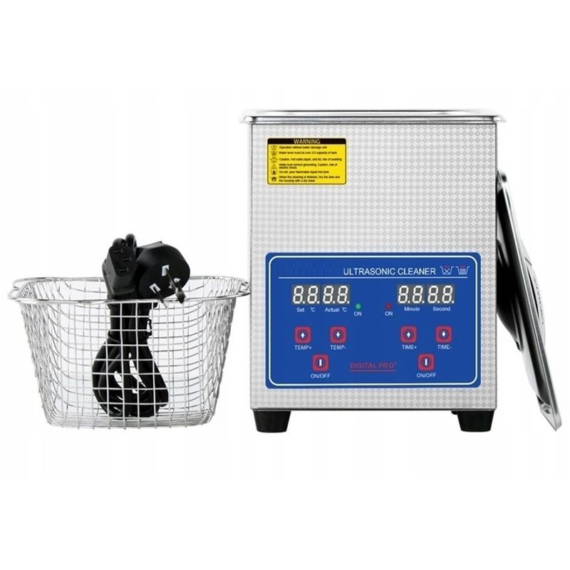 Ingrijire personala si Cosmetice - Aparate & accesorii ingrijire personala - Aparate cosmetice - Aparate pentru manichiura-pedichiura - Aparat de curatare cu ultrasunete putere 60W si capacitate de 2L 40KHz - Infinity.ro