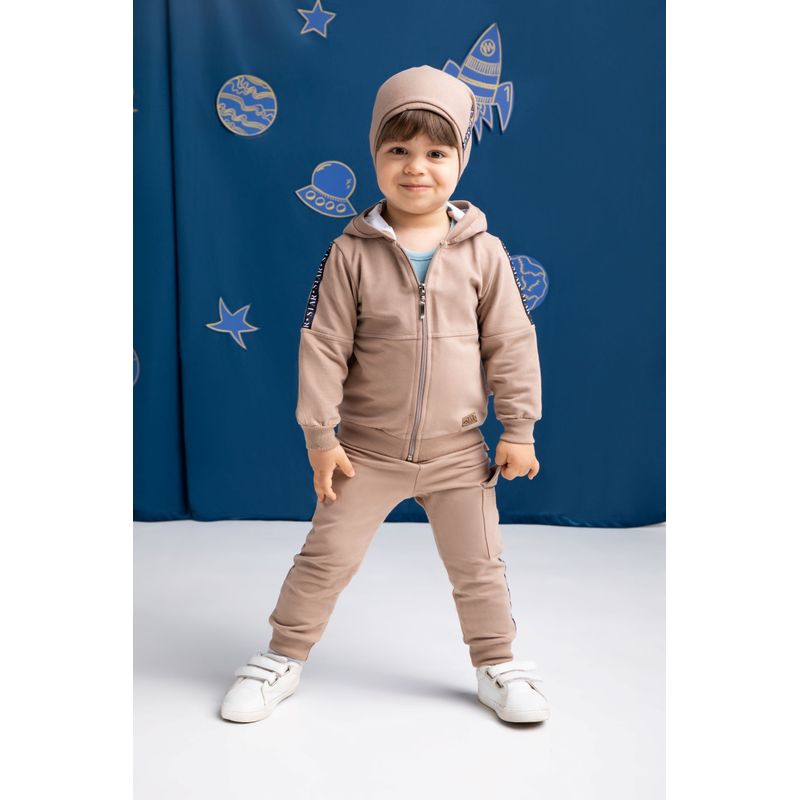 Fashion, accesorii si bijuterii - Copii - Imbracaminte copii - Pantaloni copii - Pantalon de trening (182275) Nicol "Star" Maro Marimea 104 - Infinity.ro