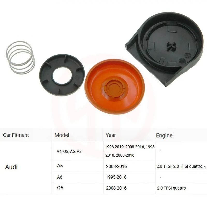 Auto si Moto - Reparatii si depanare - Scule auto - Scule si truse auto - Kit de reparatie capac supapa PCV cu membrană Audi A1 A3 A4 A5 Seat Exeo Ibiza Leon/Skoda Octavia - Infinity.ro