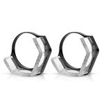 Auto si Moto - Piese auto si accesorii - Caroserie - Faruri, stopuri si proiectoare - Set de 2 inele rectangulare DRL / lumina de zi si semnalizare compatibil lupe 3 inchi - Infinity.ro