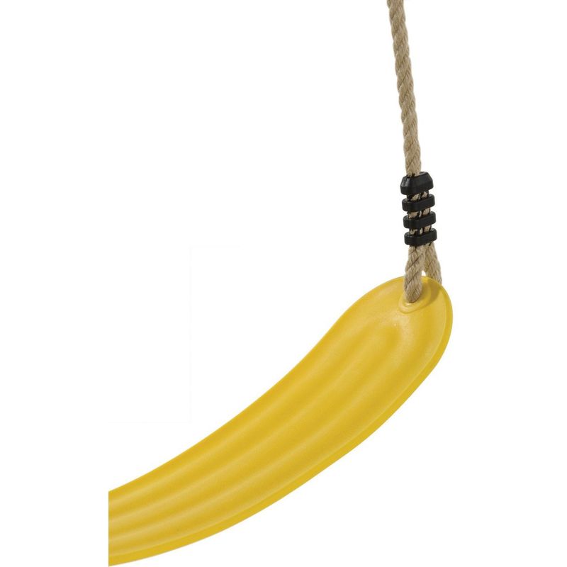 Jucarii, Copii si Bebe - Jucarii si jocuri - Jucarii de exterior - Leagane copii - Leagan flexibil Wraparound culoare Galben - franghie PP10 - Infinity.ro