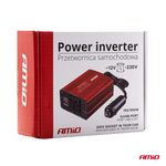 Auto si Moto - Electronice auto - Accesorii electronice auto - Convertor de tensiune 12V -> 230V, 150W/300W, 2 x USB 5V - Infinity.ro