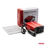Auto si Moto - Electronice auto - Accesorii electronice auto - Convertor de tensiune 12V -> 230V, 150W/300W, 2 x USB 5V - Infinity.ro