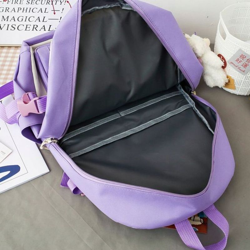 Carti si Birotica - Rechizite - Rucsacuri si genti scolare - Set 4-in-1 pentru Scolari sau Prescolari - VIOLET - Infinity.ro