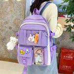 Carti si Birotica - Rechizite - Rucsacuri si genti scolare - Set 4-in-1 pentru Scolari sau Prescolari - VIOLET - Infinity.ro
