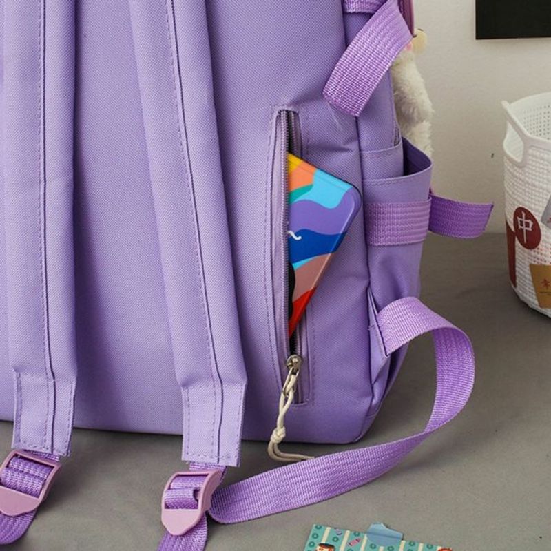 Carti si Birotica - Rechizite - Rucsacuri si genti scolare - Set 4-in-1 pentru Scolari sau Prescolari - VIOLET - Infinity.ro