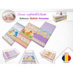 Casa si Gradina - Mobilier - Mobilier copii - Saltele patut copii - Saltea Fibra Cocos MyKids Economy II Color Diverse Modele 120x60x6 (cm) - Infinity.ro