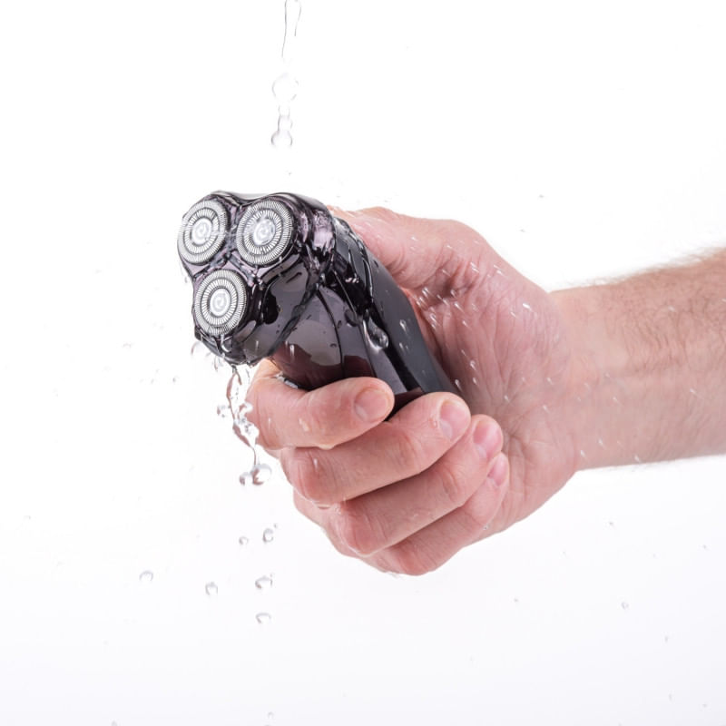 Ingrijire personala si Cosmetice - Aparate & accesorii ingrijire personala - Aparate de ras si tuns - Aparate de ras electrice - Aparat de ras fara fir ETA Christoph 3343 90000, baterie Li-Ion 3.7 V, afisaj LED, IPX7, barbierit umed si uscat - Infinity.ro