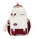 Carti si Birotica - Rechizite - Rucsacuri si genti scolare - Ghiozdan de scoala MBrands, breloc ursulet Visiniu - Infinity.ro