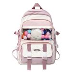 Carti si Birotica - Rechizite - Rucsacuri si genti scolare - Ghiozdan de scoala MBrands, cu decoratie plus Roz - Infinity.ro