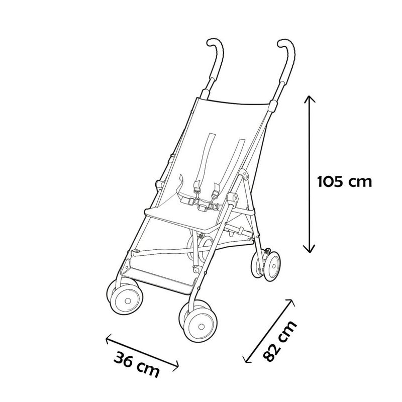 Jucarii, Copii si Bebe - Carucioare si articole de transport - Carucioare - Carucioare sport - Carucior sport disney nania, eazy, minnie - Infinity.ro