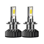 Auto si Moto - Electrice auto - Iluminare si semnalizare - Becuri auto - Becuri led H7 cob F2, 12000 lumeni 100W, 6000k - Infinity.ro