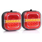 Auto si Moto - Piese auto si accesorii - Caroserie - Faruri, stopuri si proiectoare - Stopuri spate led JH1018, 4 functii, 12V-24V - Infinity.ro