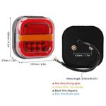 Auto si Moto - Piese auto si accesorii - Caroserie - Faruri, stopuri si proiectoare - Stopuri spate led JH1018, 4 functii, 12V-24V - Infinity.ro