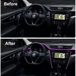 Auto si Moto - Piese auto si accesorii - Piese auto - Tuning - Fir RGB 3m lumina ambientala auto, mufa USB, 7 culori - Infinity.ro