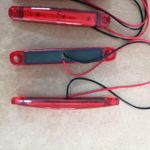 Auto si Moto - Piese auto si accesorii - Caroserie - Faruri, stopuri si proiectoare - Set 4 lampi gabarit laterale rosu, 9SMD, 12-24V - Infinity.ro