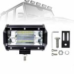Auto si Moto - Piese auto si accesorii - Caroserie - Faruri, stopuri si proiectoare - Proiector led 72W dreptunghi, Off Road, utilaje, tractor, ATV, model C3CR - Infinity.ro