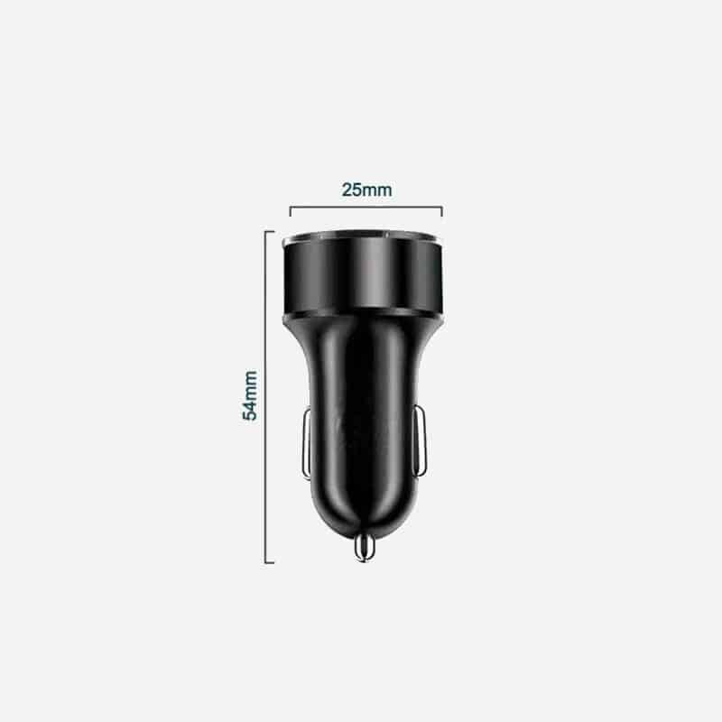 Auto si Moto - Electronice auto - Multimedia auto - Incarcator auto TZ11, cablu inclus, 12-24V, fast, 20W, negru - Infinity.ro