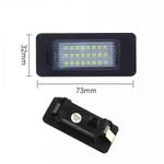 Auto si Moto - Piese auto si accesorii - Caroserie - Faruri, stopuri si proiectoare - Lampi numar led Audi A4 B8, A1, A3 8V, A5, A7, TT, Q3, Q5 - Infinity.ro