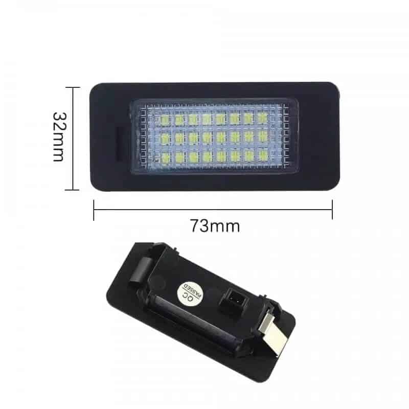 Auto si Moto - Piese auto si accesorii - Caroserie - Faruri, stopuri si proiectoare - Lampi numar led Audi A4 B8, A1, A3 8V, A5, A7, TT, Q3, Q5 - Infinity.ro