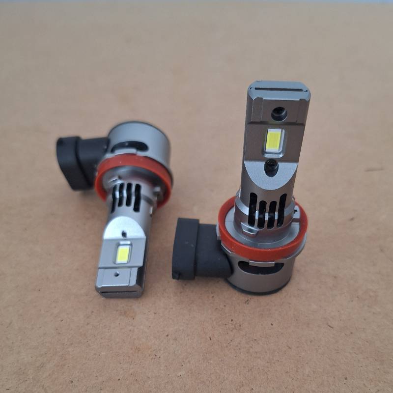 Auto si Moto - Electrice auto - Iluminare si semnalizare - Becuri auto - Set 2 becuri led H11 ventilator incorporat, BG30, 6000k - Infinity.ro