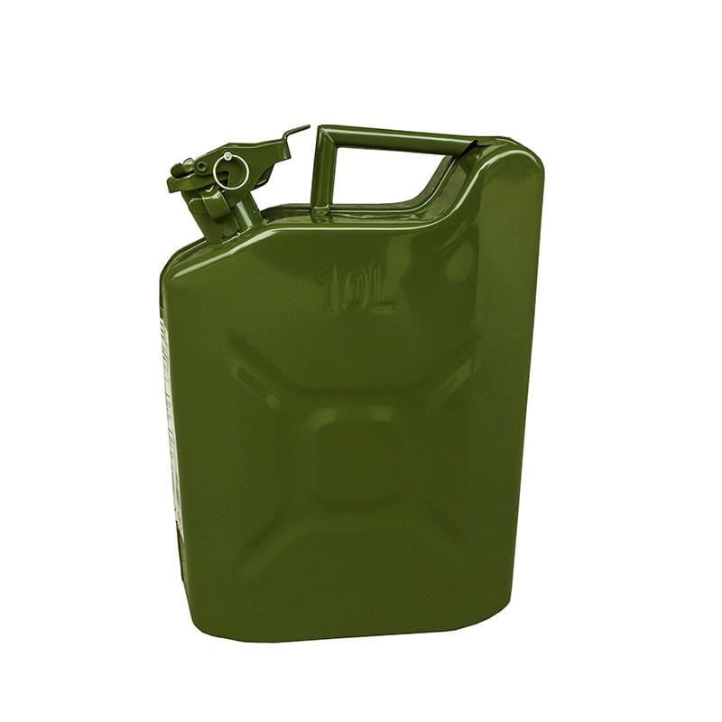 Auto si Moto - Piese auto si accesorii - Piese auto - Pompe de combustibil si injectoare - Canistra metalica 10L pentru combustibil, capac cu garnitura si cui siguranta - Infinity.ro