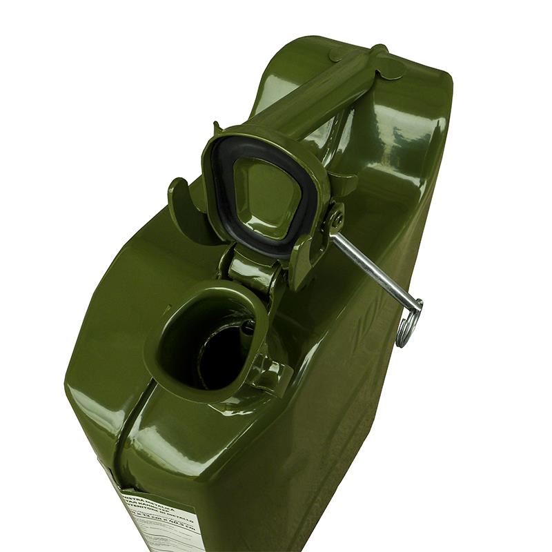 Auto si Moto - Piese auto si accesorii - Piese auto - Pompe de combustibil si injectoare - Canistra metalica 10L pentru combustibil, capac cu garnitura si cui siguranta - Infinity.ro