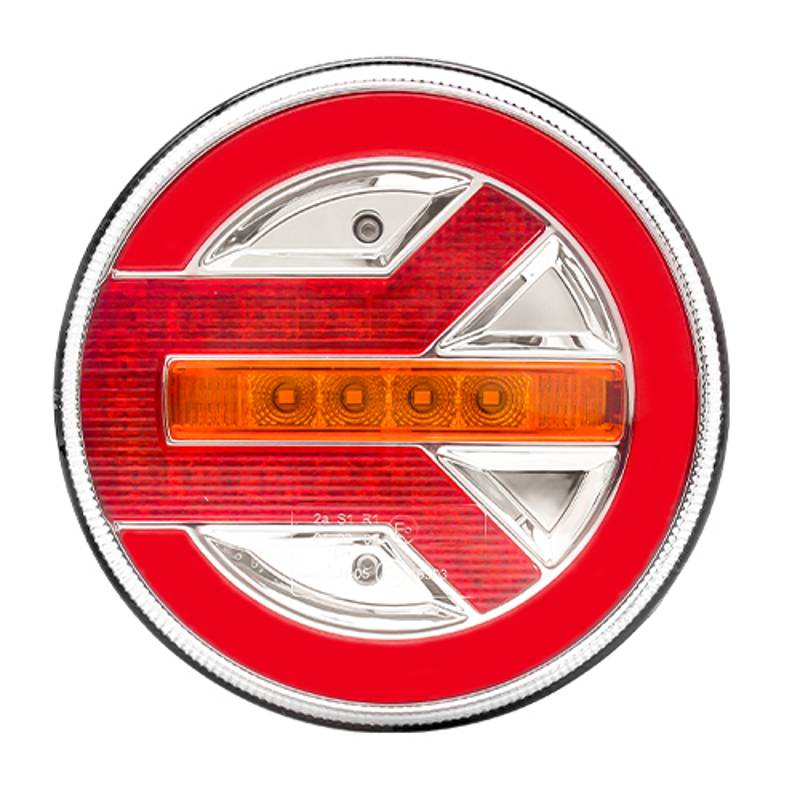 Auto si Moto - Piese auto si accesorii - Caroserie - Faruri, stopuri si proiectoare - Lampi spate led BG1019, 12-24V, pozitie efect neon, semnalizare dinamica - Infinity.ro