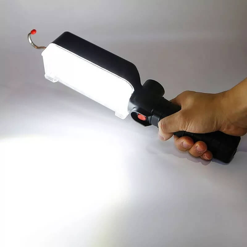 Casa si Gradina - Corpuri si surse de iluminat - Iluminat comercial si industrial - Proiectoare si lampi de lucru - Lampa de lucru 34 SMD led, cu acumulator, 10W, 6500k - Infinity.ro