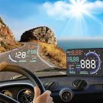 Auto si Moto - Electronice auto - Multimedia auto - Head Up Display D2000, proiectie afisaj bord pe parbriz, OBD2 - Infinity.ro