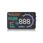 Auto si Moto - Electronice auto - Multimedia auto - Head Up Display D2000, proiectie afisaj bord pe parbriz, OBD2 - Infinity.ro