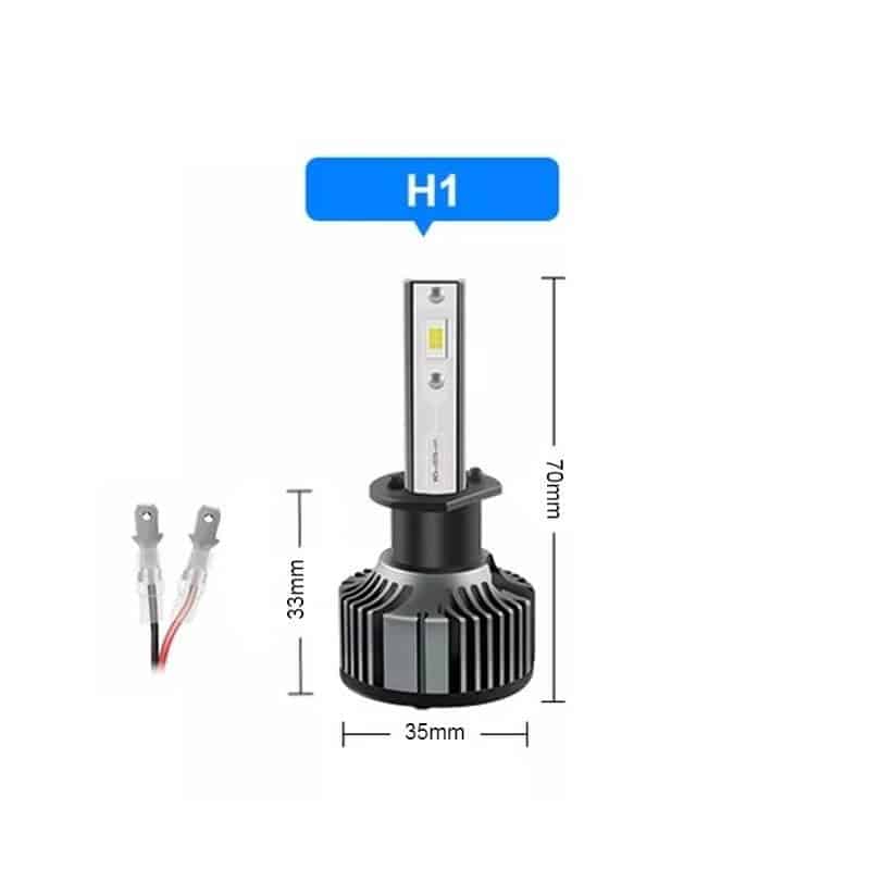 Auto si Moto - Electrice auto - Iluminare si semnalizare - Becuri auto - Becuri led H1 cob F2, 12000 lumeni 100W, 6000k - Infinity.ro