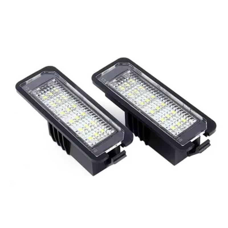 Auto si Moto - Piese auto si accesorii - Caroserie - Faruri, stopuri si proiectoare - Lampi numar LED VW Golf, Passat B6, B7, EOS, Polo - Infinity.ro