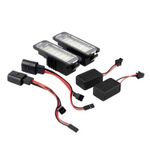Auto si Moto - Piese auto si accesorii - Caroserie - Faruri, stopuri si proiectoare - Lampi numar LED VW Golf, Passat B6, B7, EOS, Polo - Infinity.ro