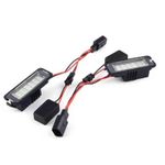 Auto si Moto - Piese auto si accesorii - Caroserie - Faruri, stopuri si proiectoare - Lampi numar LED VW Golf, Passat B6, B7, EOS, Polo - Infinity.ro
