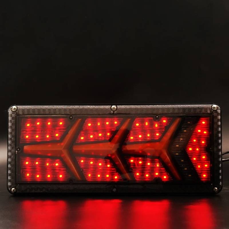 Auto si Moto/Piese auto si accesorii/Caroserie/Faruri, stopuri si proiectoare - Lampi stopuri spate B1066, triple led, 5 functii, semnalizare dinamica, 12-24V - Infinity.ro