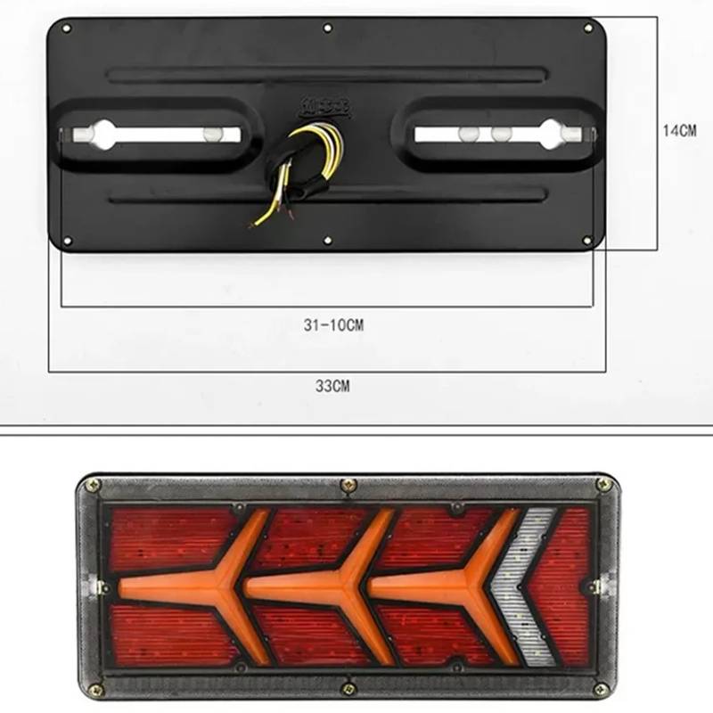 Auto si Moto/Piese auto si accesorii/Caroserie/Faruri, stopuri si proiectoare - Lampi stopuri spate B1066, triple led, 5 functii, semnalizare dinamica, 12-24V - Infinity.ro