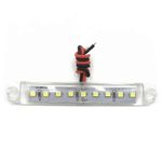 Auto si Moto - Piese auto si accesorii - Caroserie - Faruri, stopuri si proiectoare - Set 4 lampi gabarit laterale albe, 9SMD, 12-24V - Infinity.ro