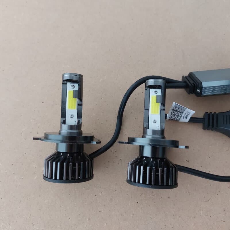 Auto si Moto - Electrice auto - Iluminare si semnalizare - Becuri auto - Becuri led H4 cob F2, 12000 lumeni 100W, 6000k - Infinity.ro