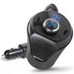 Auto si Moto - Electronice auto - Multimedia auto - Car kit modulator FM pahar, Mp3, USB, AUX, Bluetooth - Infinity.ro