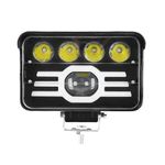 Auto si Moto - Piese auto si accesorii - Caroserie - Faruri, stopuri si proiectoare - Proiector led bicolor S937, alb si galben, pozitii si lupe, 196W - Infinity.ro