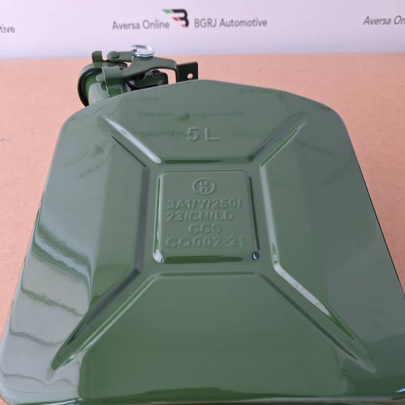 Auto si Moto - Piese auto si accesorii - Piese auto - Pompe de combustibil si injectoare - Canistra metalica 5L pentru combustibil, capac cu garnitura si cui siguranta - Infinity.ro