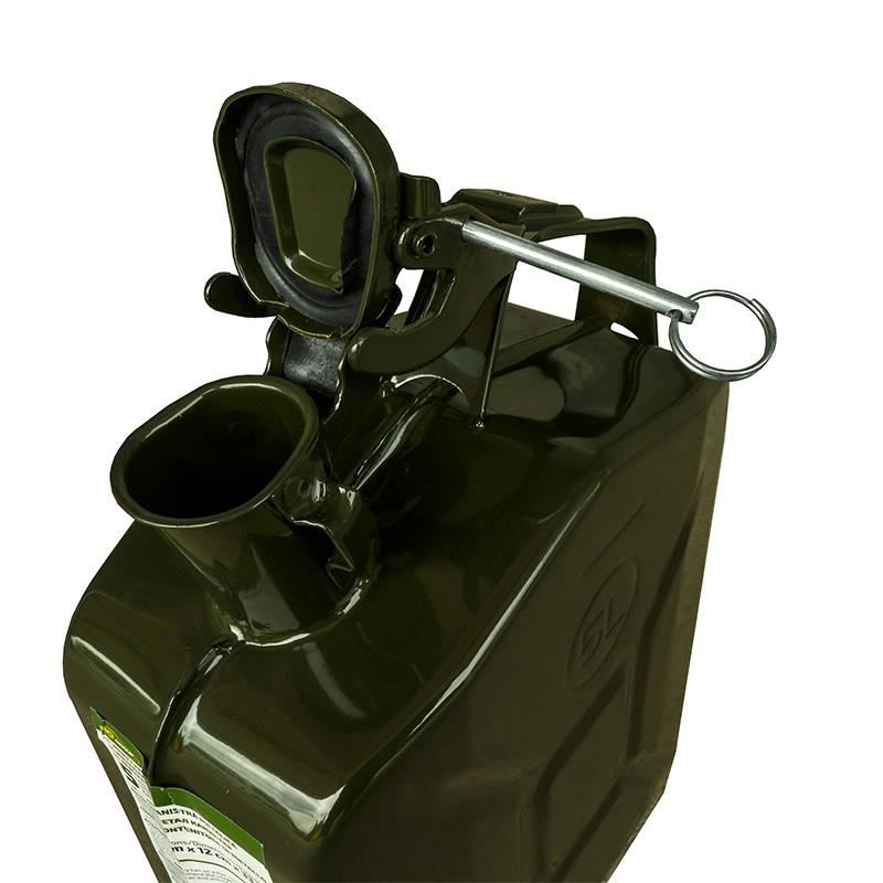 Auto si Moto - Piese auto si accesorii - Piese auto - Pompe de combustibil si injectoare - Canistra metalica 5L pentru combustibil, capac cu garnitura si cui siguranta - Infinity.ro