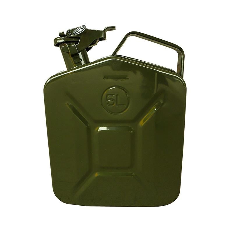 Auto si Moto - Piese auto si accesorii - Piese auto - Pompe de combustibil si injectoare - Canistra metalica 5L pentru combustibil, capac cu garnitura si cui siguranta - Infinity.ro