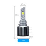 Auto si Moto - Electrice auto - Iluminare si semnalizare - Becuri auto - Becuri led H15 Canbus 140W, lumina alb-rece, 12000 lumeni - Infinity.ro